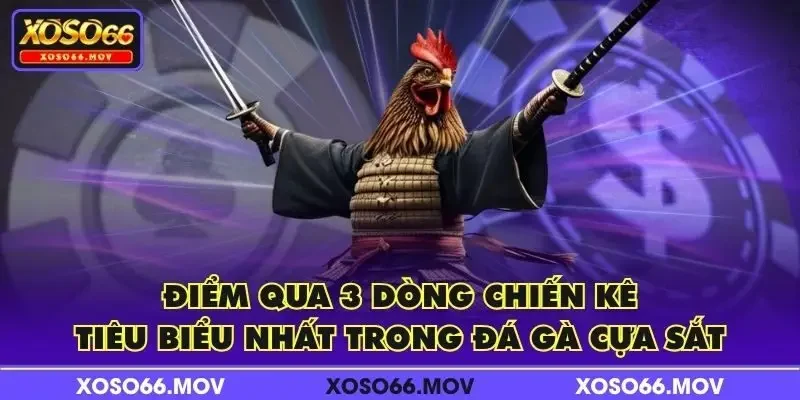 Điểm qua 3 dòng chiến kê tiêu biểu nhất trong đá gà cựa sắt